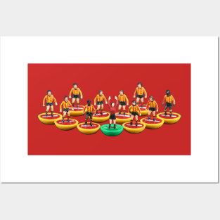 Classic Partick Thistle subbuteo team design Posters and Art